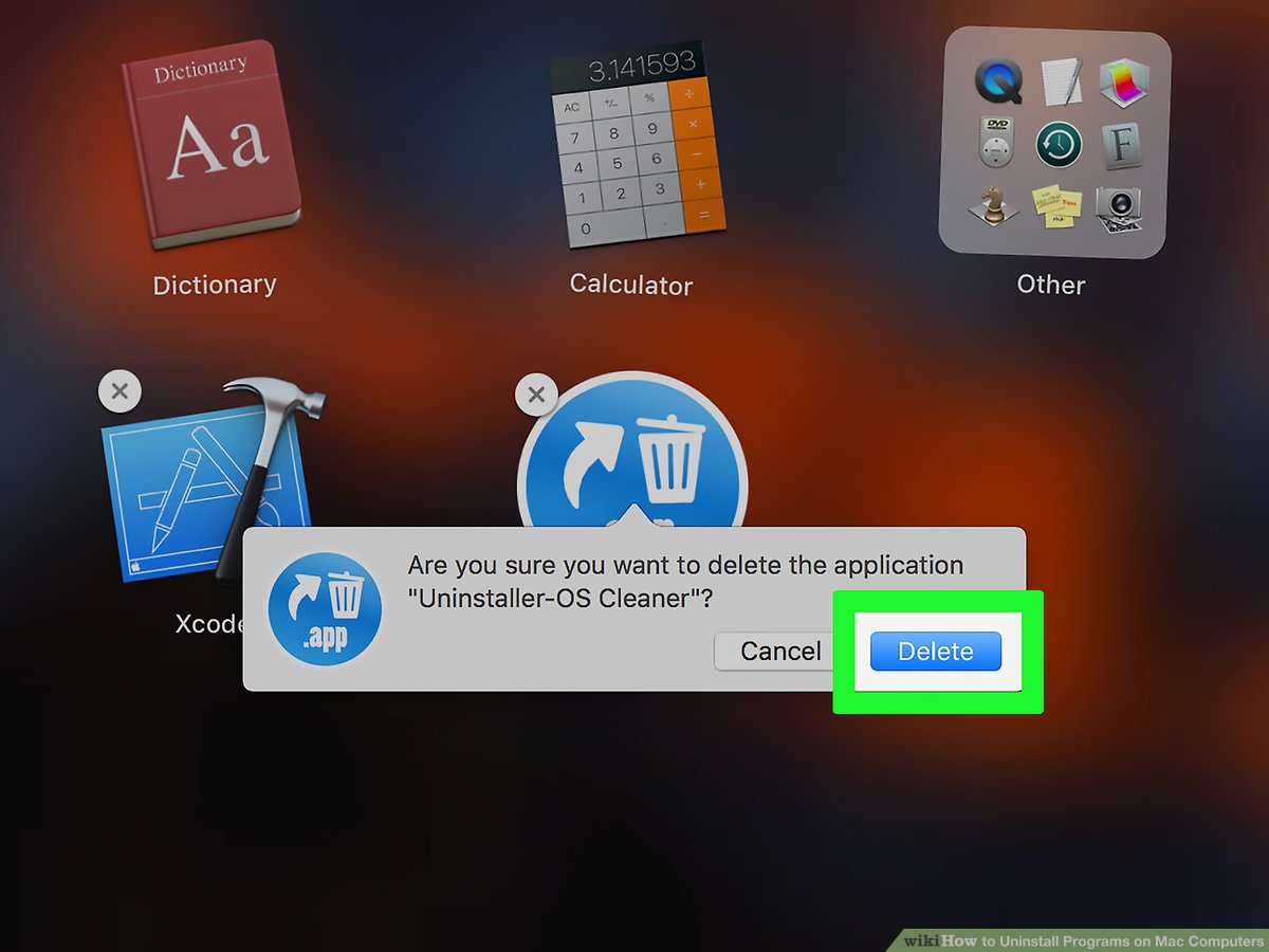 Programme Deinstallieren Mac App